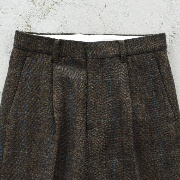 WOOL SEMI FLARE PANTS ウール セミフレアパンツ