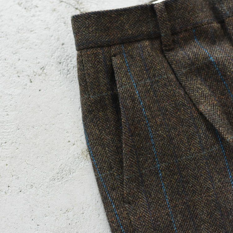 WOOL SEMI FLARE PANTS ウール セミフレアパンツ