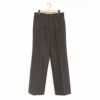WOOL SEMI FLARE PANTS ウール セミフレアパンツ