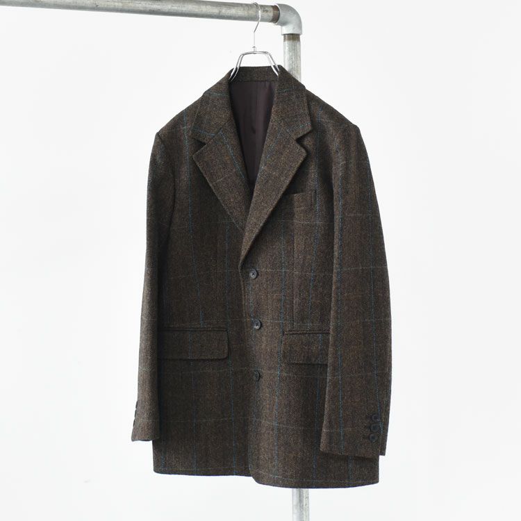 WOOL SINGLE BREASTED JACKET ウール シングルブレストジャケット