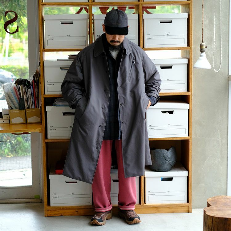 Insulation Soutien Collar Coat インサレーション ステンカラー