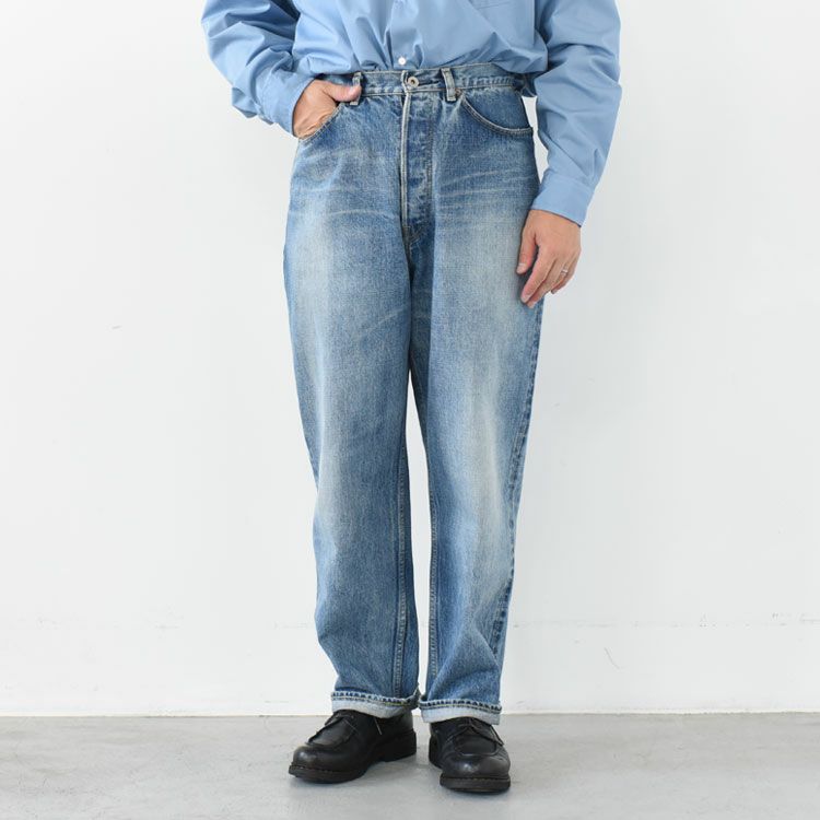 Organic Cotton 13.5Oz Selvedge Denim Cocoon Fit Jeans オーガニックコットン 13.5oz セルビッチデニム / コクーンフィットジーンズ