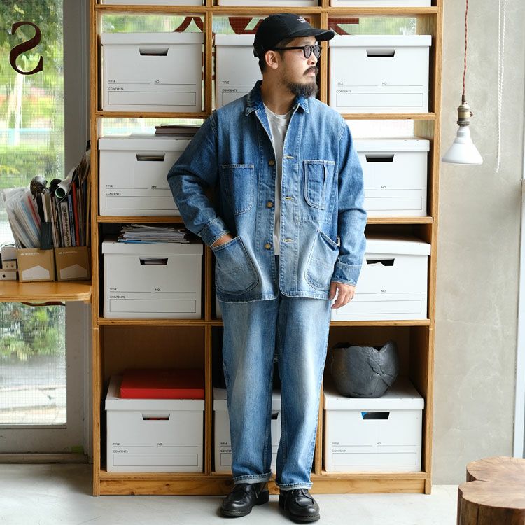 Organic Cotton 13.5Oz Selvedge Denim Cocoon Fit Jeans オーガニックコットン 13.5oz セルビッチデニム / コクーンフィットジーンズ