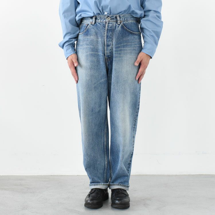 Organic Cotton 13.5Oz Selvedge Denim Cocoon Fit Jeans オーガニックコットン 13.5oz セルビッチデニム / コクーンフィットジーンズ