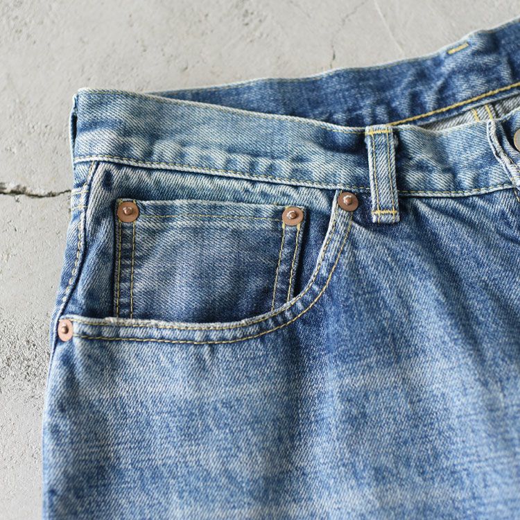Organic Cotton 13.5Oz Selvedge Denim Cocoon Fit Jeans オーガニックコットン 13.5oz セルビッチデニム / コクーンフィットジーンズ