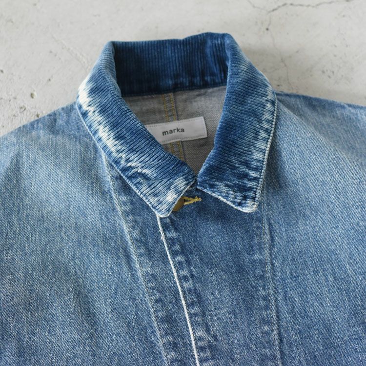 Organic Cotton 13.5Oz Selvedge Denim Coverall Jacket オーガニックコットン 13.5oz セルビッチデニム / カバーオールジャケット
