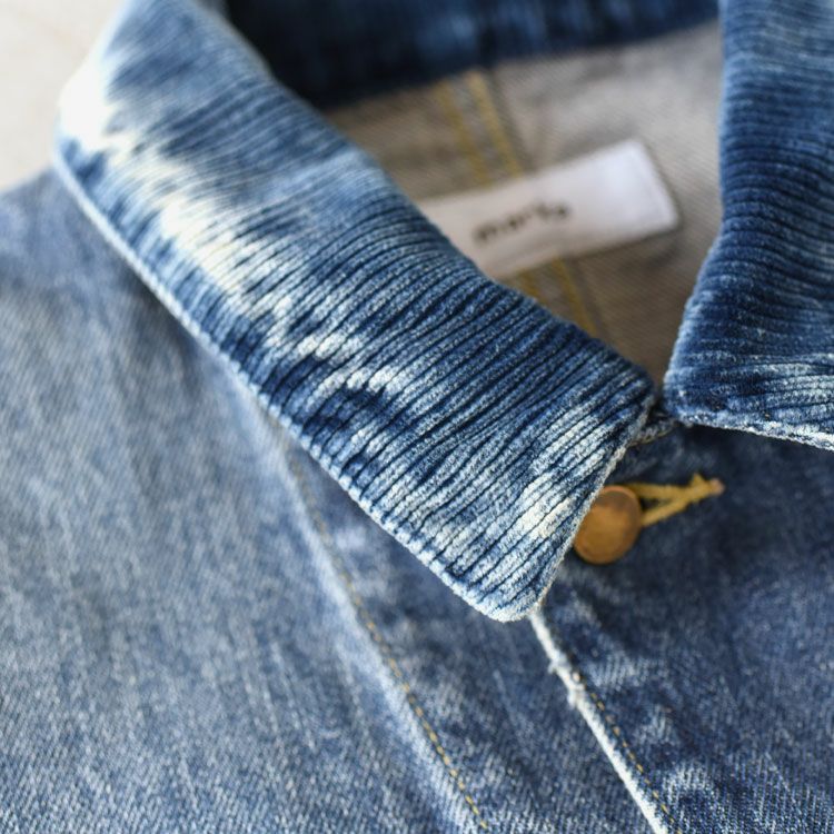 Organic Cotton 13.5Oz Selvedge Denim Coverall Jacket オーガニックコットン 13.5oz セルビッチデニム / カバーオールジャケット