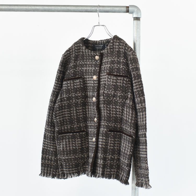 4POCKET KNIT FRINGE JACKET 4ポケット ニットフリンジジャケット