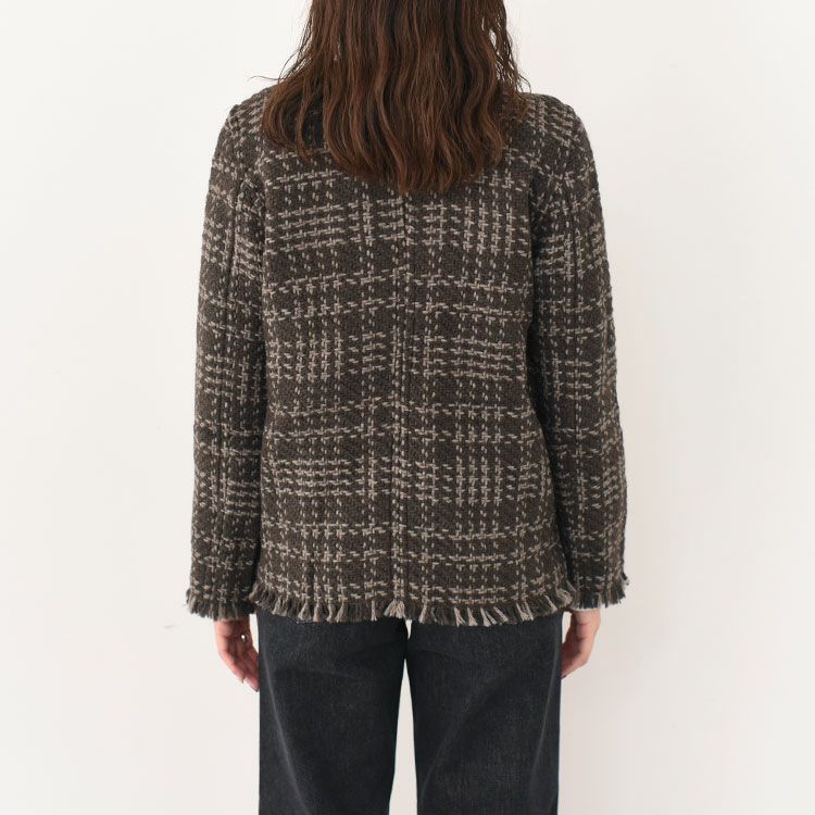 4POCKET KNIT FRINGE JACKET 4ポケット ニットフリンジジャケット