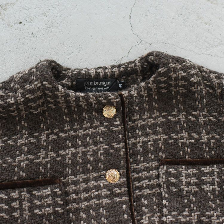 4POCKET KNIT FRINGE JACKET 4ポケット ニットフリンジジャケット