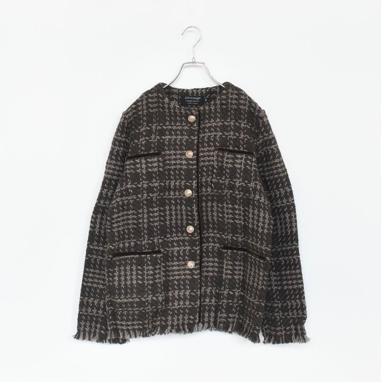 4POCKET KNIT FRINGE JACKET 4ポケット ニットフリンジジャケット