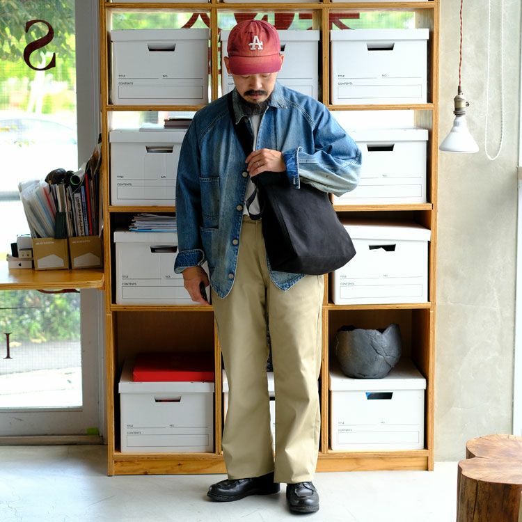 Synthetic Leather Shoulder Bag シンセティックレザー ショルダーバッグ