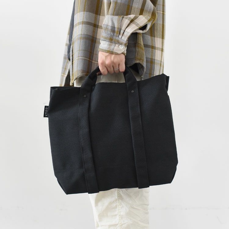 RECYCLED POLYESTER 2WAY TOTE(M) リサイクルポリエステル 2ウェイトートバッグ