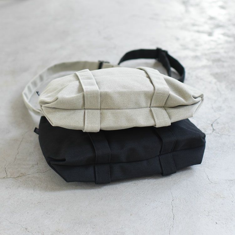 RECYCLED POLYESTER 2WAY TOTE(M) リサイクルポリエステル 2ウェイトートバッグ