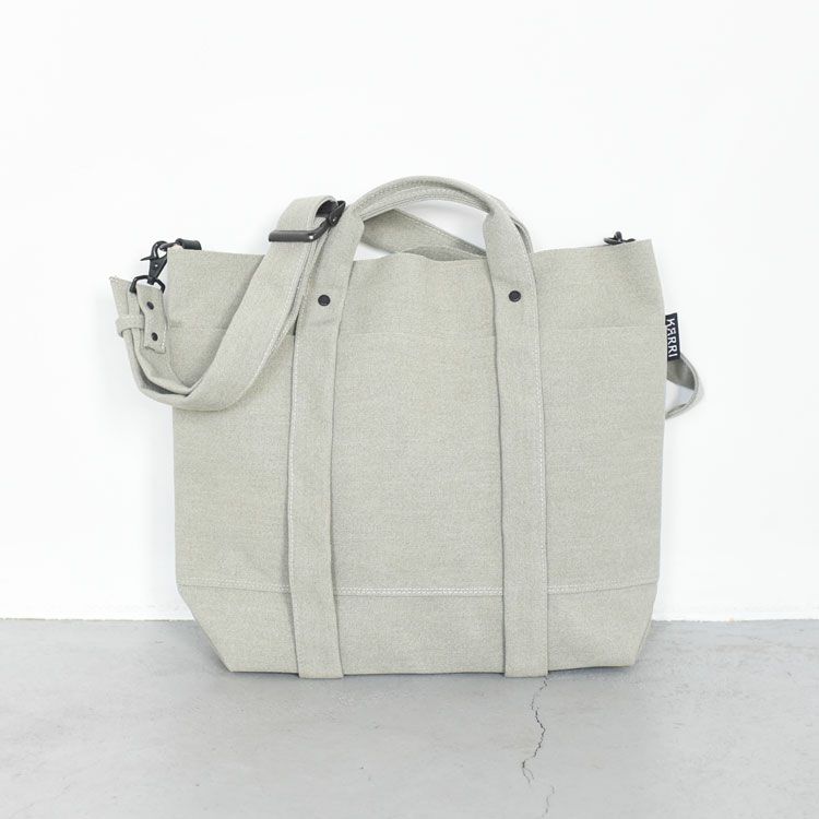 RECYCLED POLYESTER 2WAY TOTE(M) リサイクルポリエステル 2ウェイトートバッグ