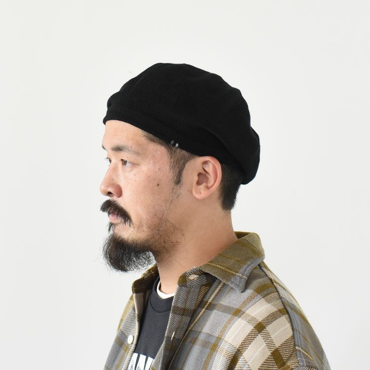 H/W KNIT BERET (TRICOLORE) ハンドワーク ニットベレー(トリコロール)