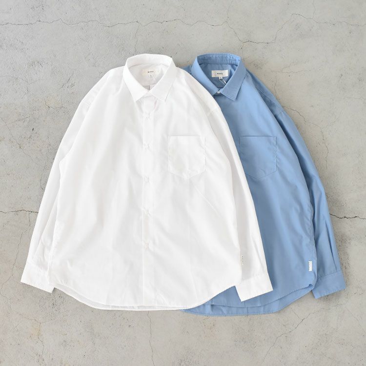 PC SNAP L/S SHIRT スナップロングスリーブシャツ 無地