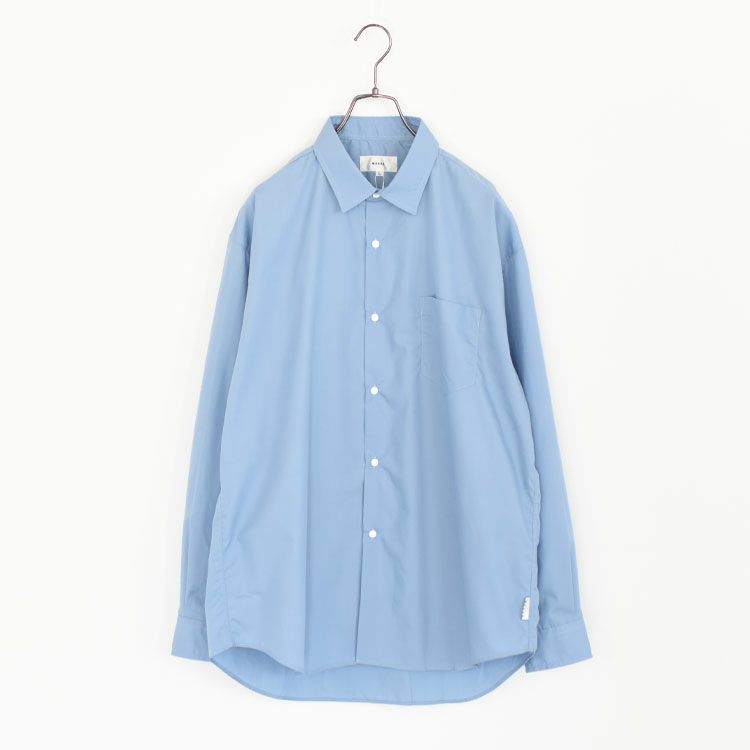 PC SNAP L/S SHIRT スナップロングスリーブシャツ 無地