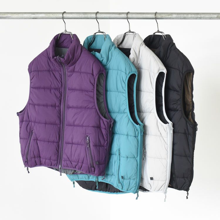 TECH REVERSIBLE CLIMBERS PUFF VEST テック リバーシブルクライマーズパフベスト