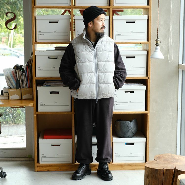 TECH REVERSIBLE CLIMBERS PUFF VEST テック リバーシブルクライマーズパフベスト