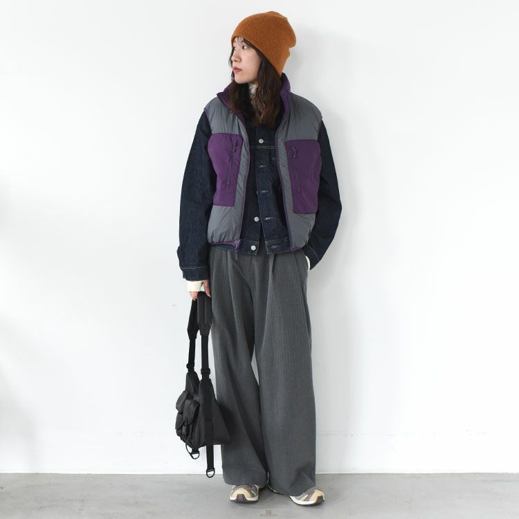 TECH REVERSIBLE CLIMBERS PUFF VEST テック リバーシブルクライマーズパフベスト