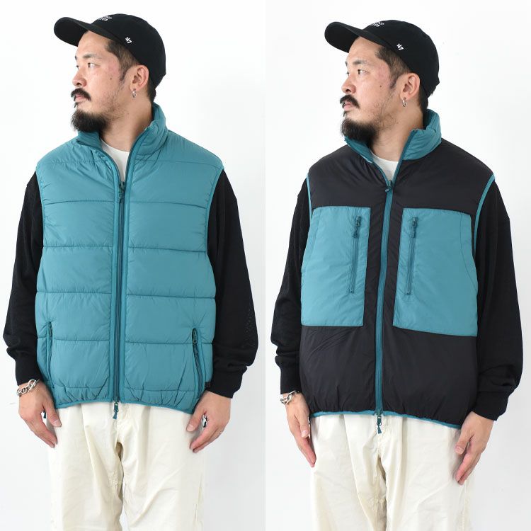 TECH REVERSIBLE CLIMBERS PUFF VEST テック リバーシブルクライマーズパフベスト