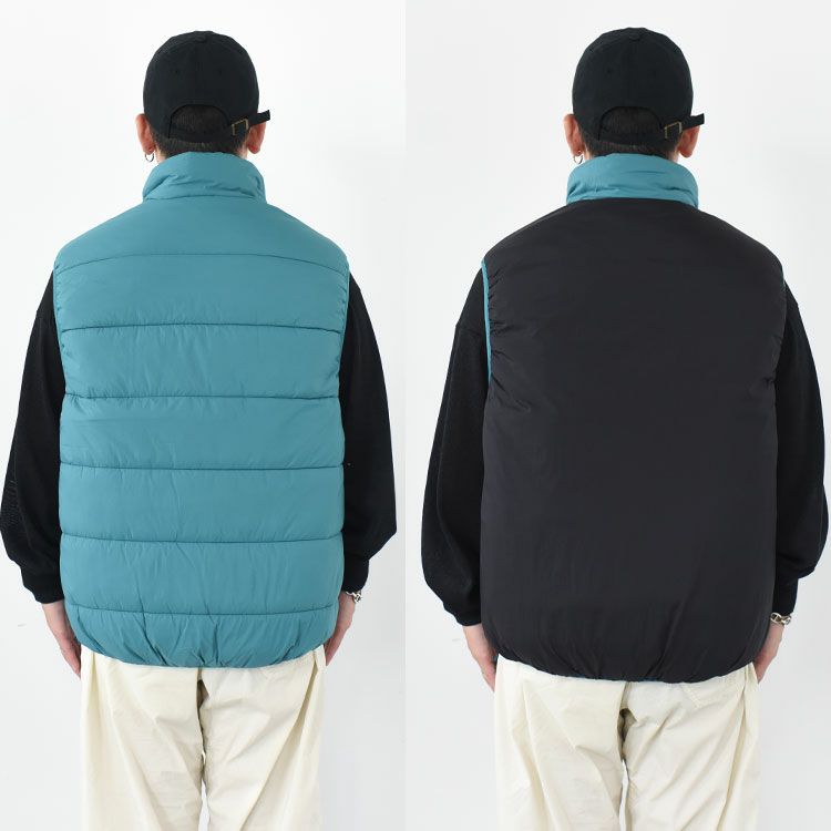 TECH REVERSIBLE CLIMBERS PUFF VEST テック リバーシブルクライマーズパフベスト