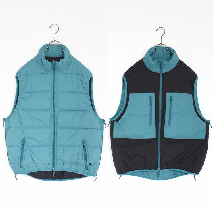 TECH REVERSIBLE CLIMBERS PUFF VEST テック リバーシブルクライマーズパフベスト