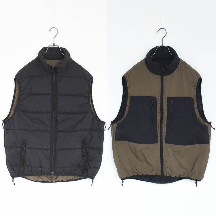 TECH REVERSIBLE CLIMBERS PUFF VEST テック リバーシブルクライマーズパフベスト