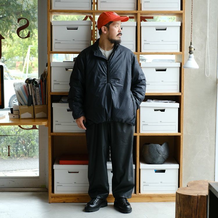TECH REVERSIBLE PULLOVER PUFF JACKET テックリバーシブルプルオーバー パフジャケット