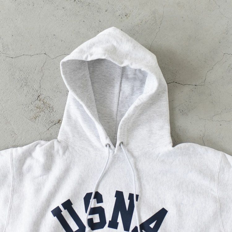 U.S.N.A. CHAMPION REVERSE WEAVE HOODIE リバースウィーブフーディー