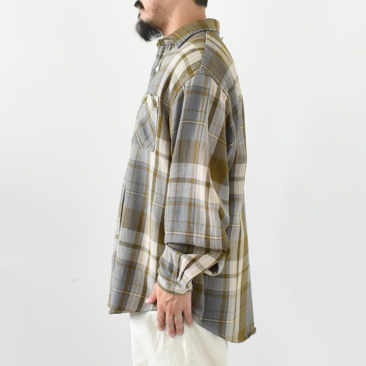 Flannel Plaid Field Shirt フランネルプレイドフィールドシャツ