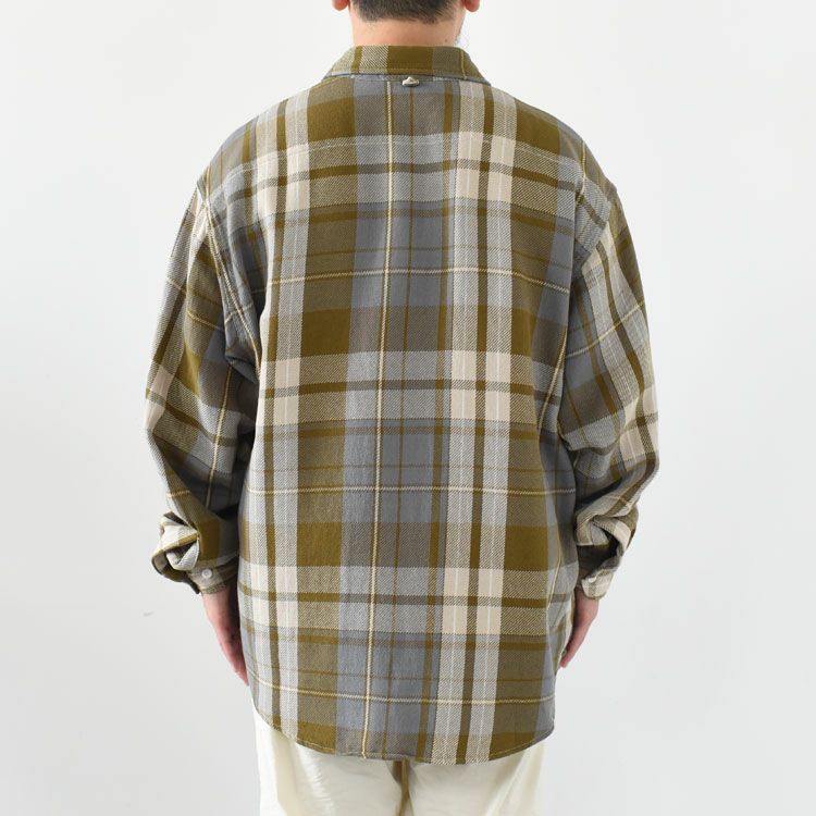 Flannel Plaid Field Shirt フランネルプレイドフィールドシャツ