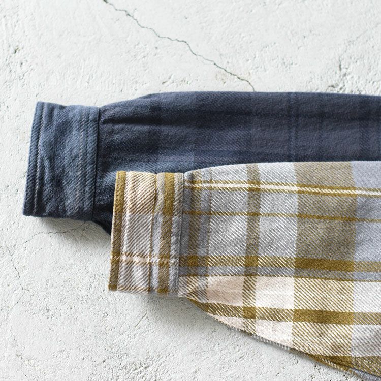 Flannel Plaid Field Shirt フランネルプレイドフィールドシャツ