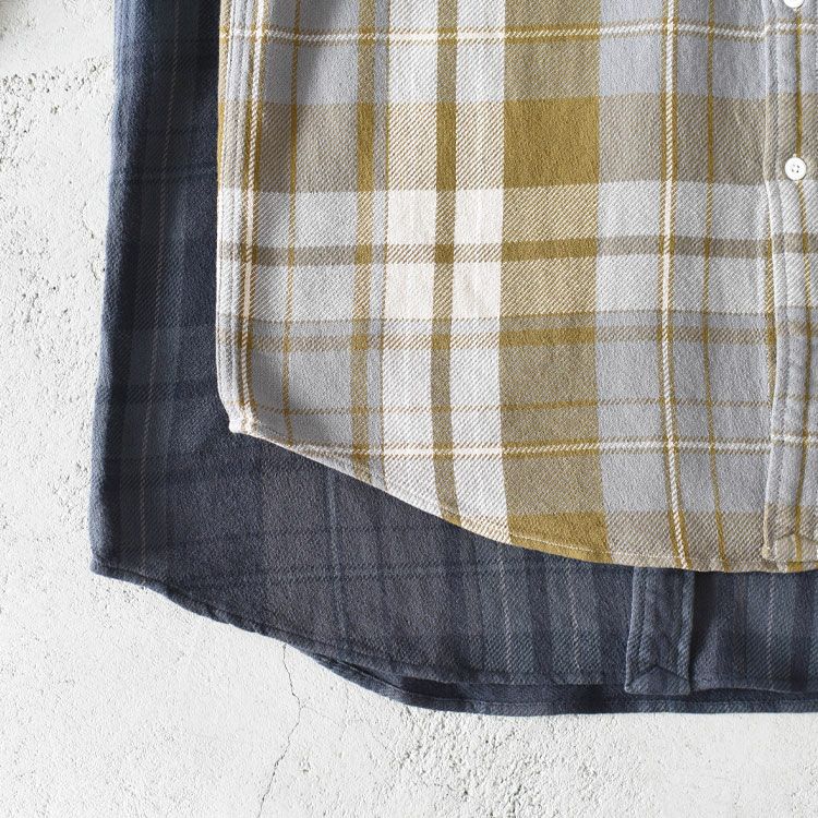 Flannel Plaid Field Shirt フランネルプレイドフィールドシャツ