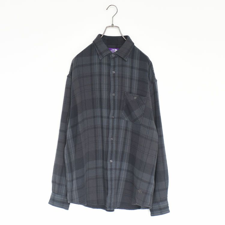 Flannel Plaid Field Shirt フランネルプレイドフィールドシャツ