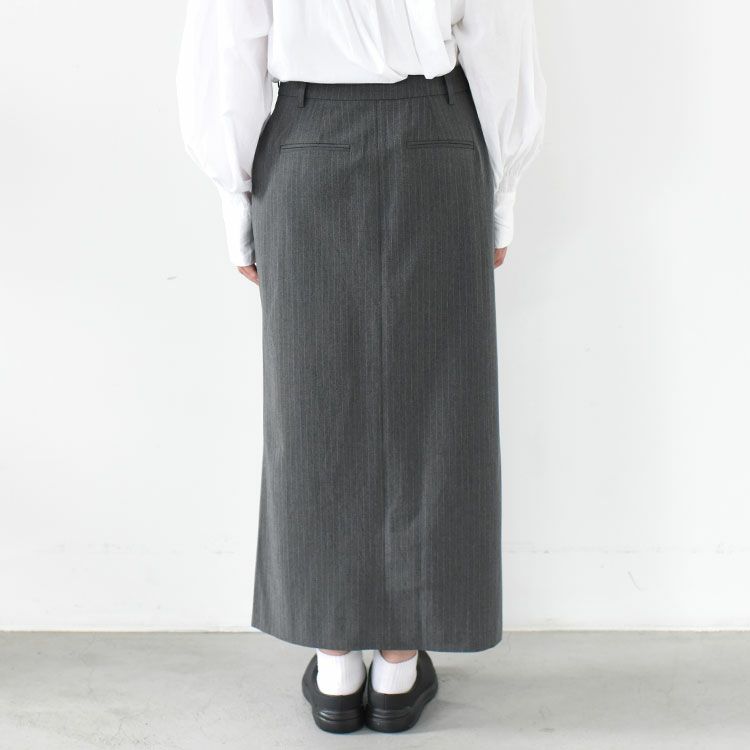 Heather Stretch Middleskirt ヘザーストレッチミドルスカート