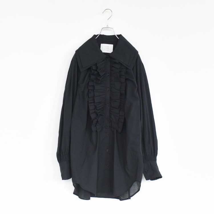 double collar frill blouse ダブルフリルカラー　ブラウス