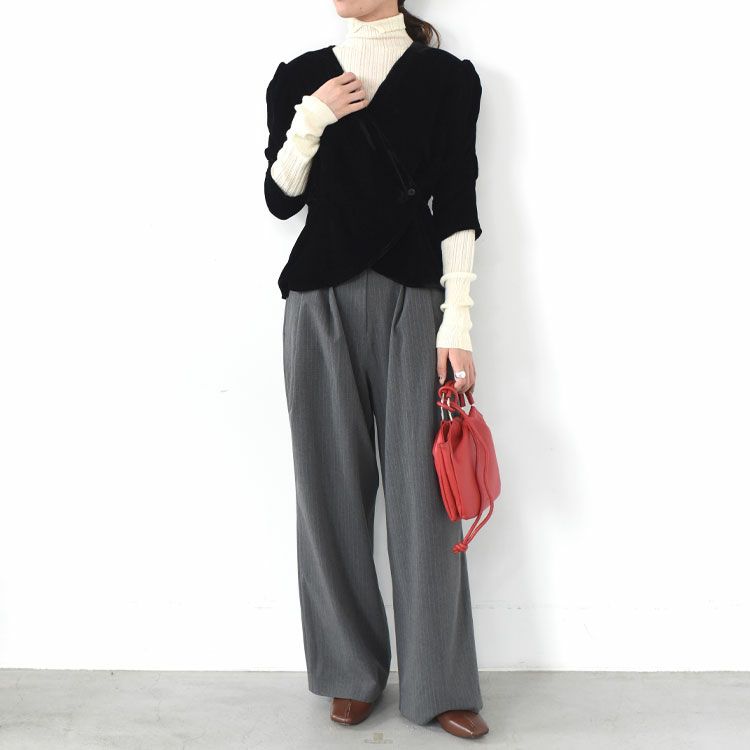 Velour Gather Blouse ボリュームギャザーブラウス