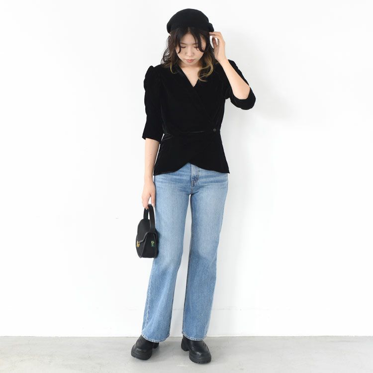 Velour Gather Blouse ボリュームギャザーブラウス