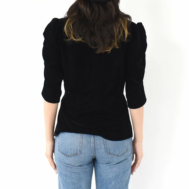 Velour Gather Blouse ボリュームギャザーブラウス