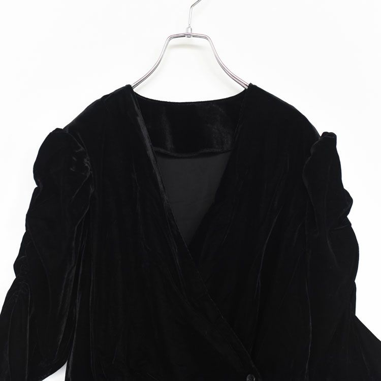 Velour Gather Blouse ボリュームギャザーブラウス