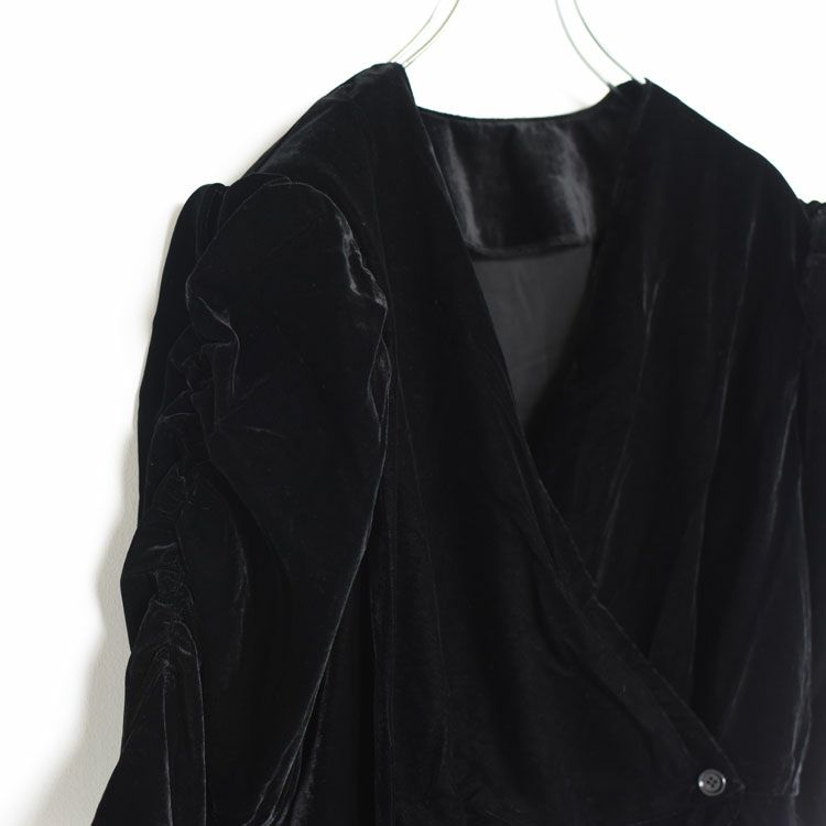Velour Gather Blouse ボリュームギャザーブラウス