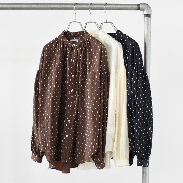 NYLON DOT JACQUARD AMICAL SHT ナイロンドット ジャカード アミカルシャツ