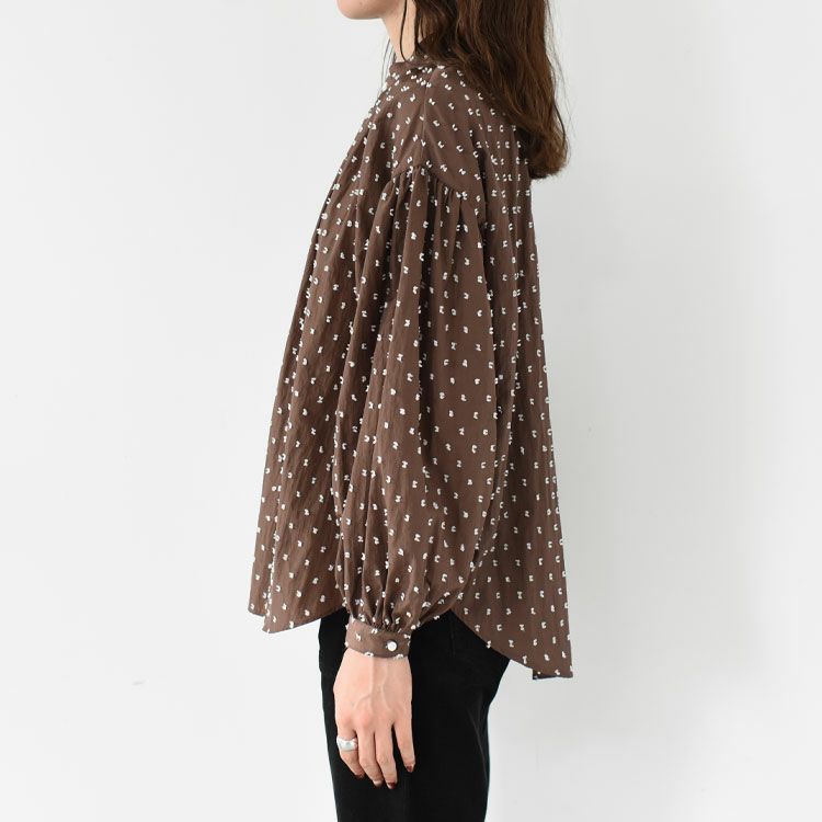 NYLON DOT JACQUARD AMICAL SHT ナイロンドット ジャカード アミカルシャツ