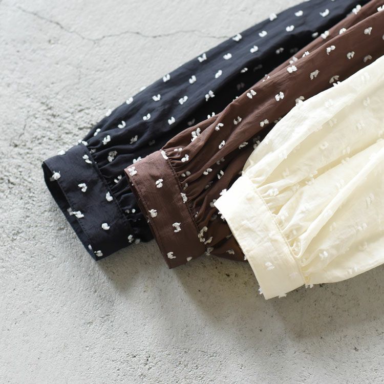 NYLON DOT JACQUARD AMICAL SHT ナイロンドット ジャカード アミカルシャツ