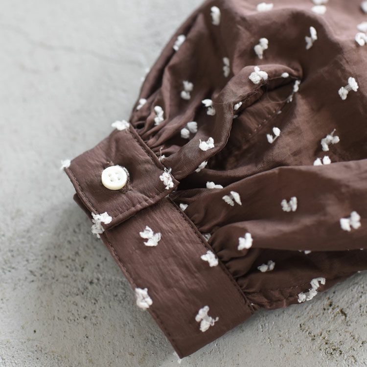 NYLON DOT JACQUARD AMICAL SHT ナイロンドット ジャカード アミカルシャツ