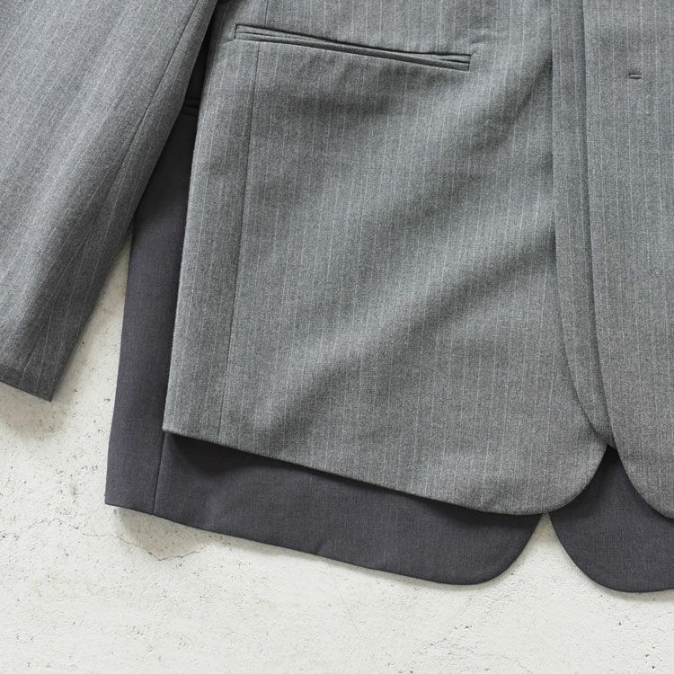 Collarless Over Jacket カラーレス オーバージャケット