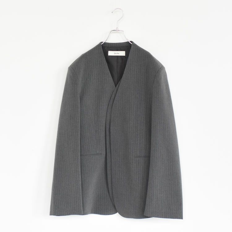 Collarless Over Jacket カラーレス オーバージャケット