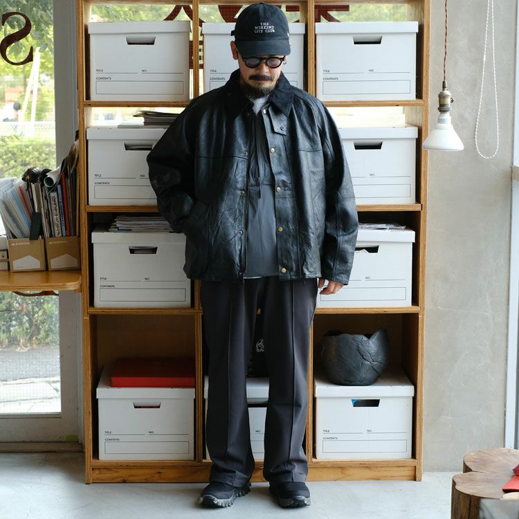 PC 1M Bootscut Pants ポリエステルコットン1Mブーツカットパンツ